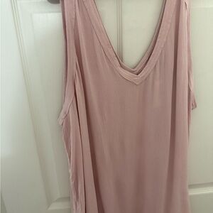 Torrid Crinkle Pink Sleeveless Top